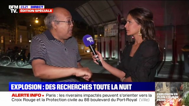 J'ai vu des gens traumatisés, des gens assez gravement blessés : le témoignage d'un propriétaire de restaurant utilisé pour les premiers secours