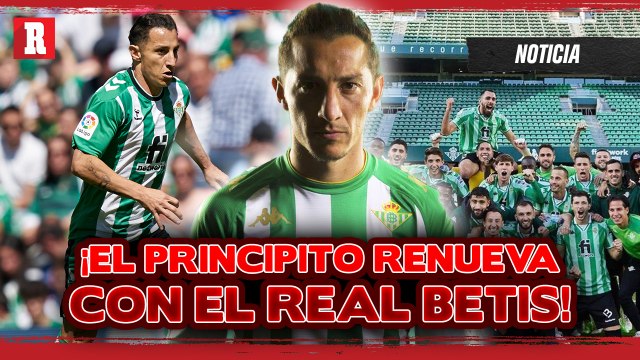¡OFICIAL! Andrés Guardado JUGARÁ un año más en el REAL BETIS