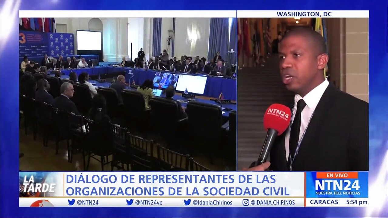 Representante de la diáspora venezolana habla en NTN24