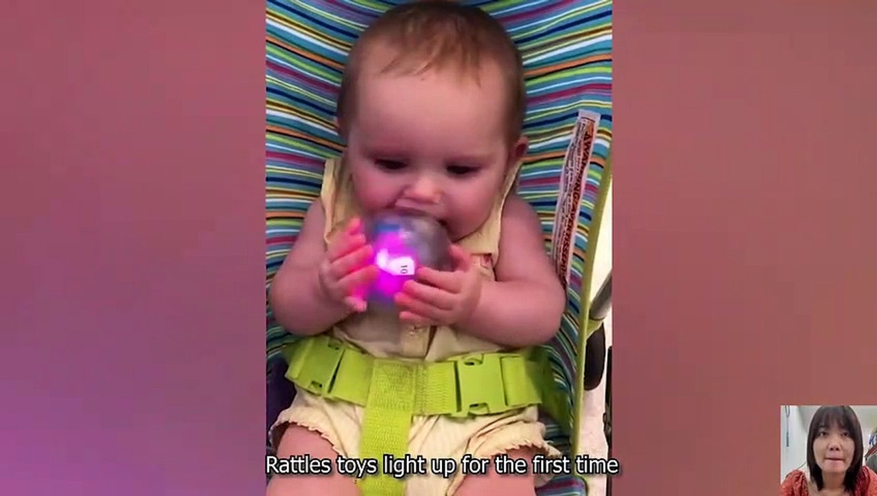Hello Cactus_ Shall we become good friends _ Funny Baby Videos