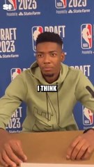 Who is NBA Prospect Brandon Miller's NBA Goat?