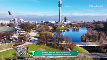 Ônibus elétrico revolucionário da Holanda tem 700 km de autonomia