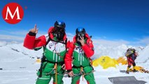 Padre e hijo mexicanos enfrentaron diversos retos al escalar el Everest