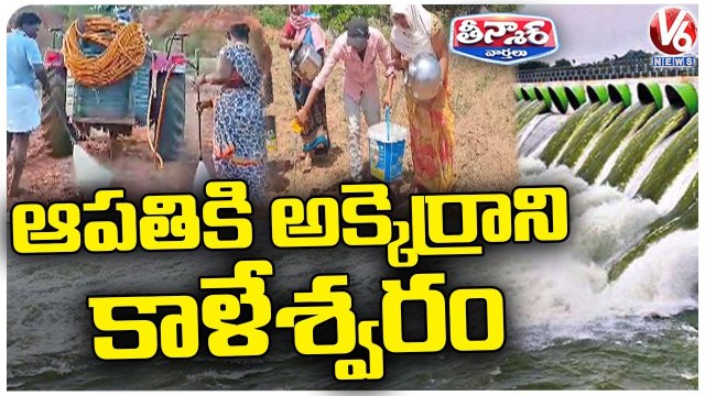 No Use Of Kaleshwaram In Needy ,Cotton Farmers Facing Issues With Lack Of Water | V6 Teenmaar