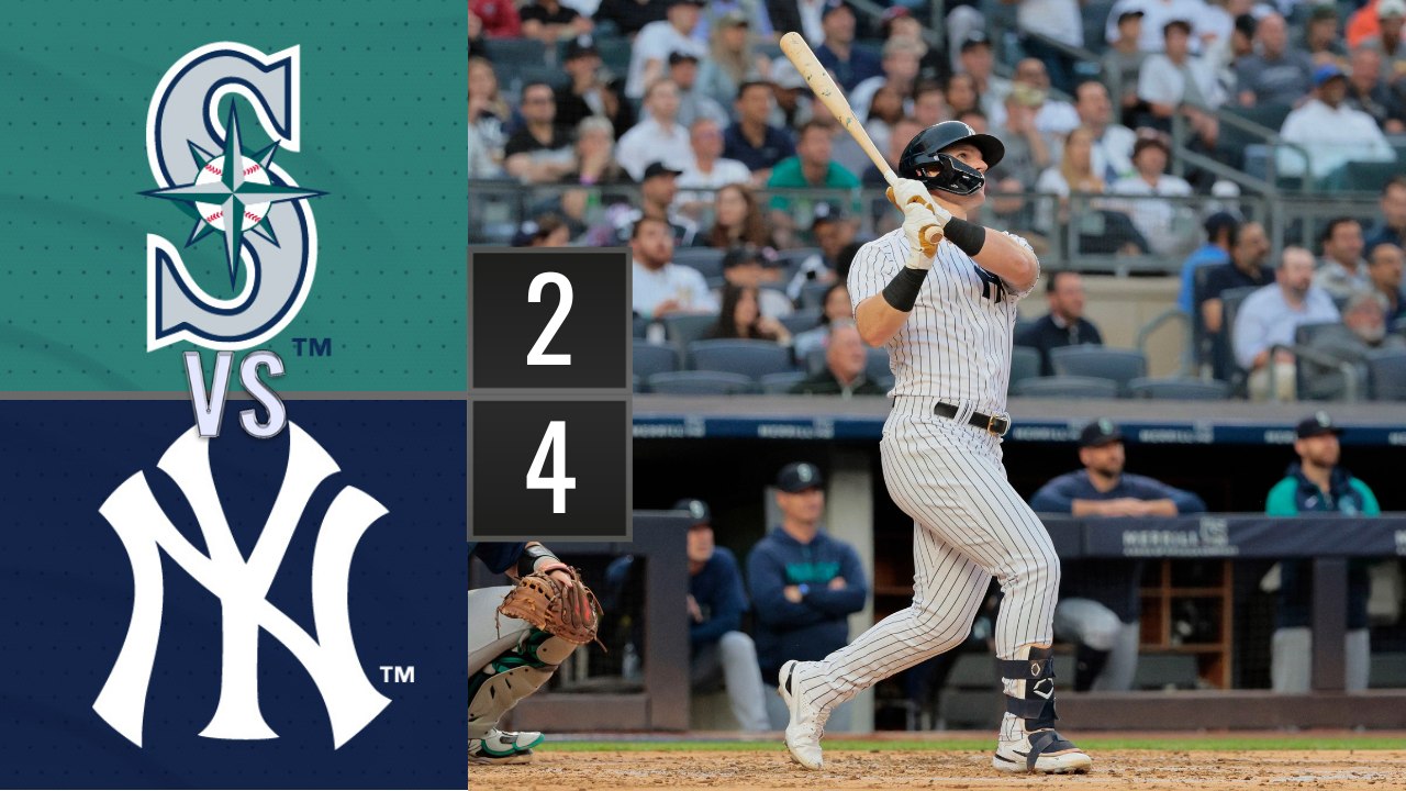 Resumen Marineros de Seattle vs Yankees de Nueva York | MLB 21-06-2023