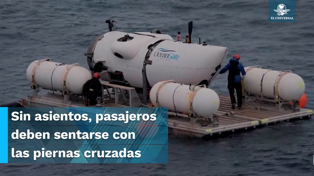 Costoso, reducido y con una letrina: las incomodidades del Titán
