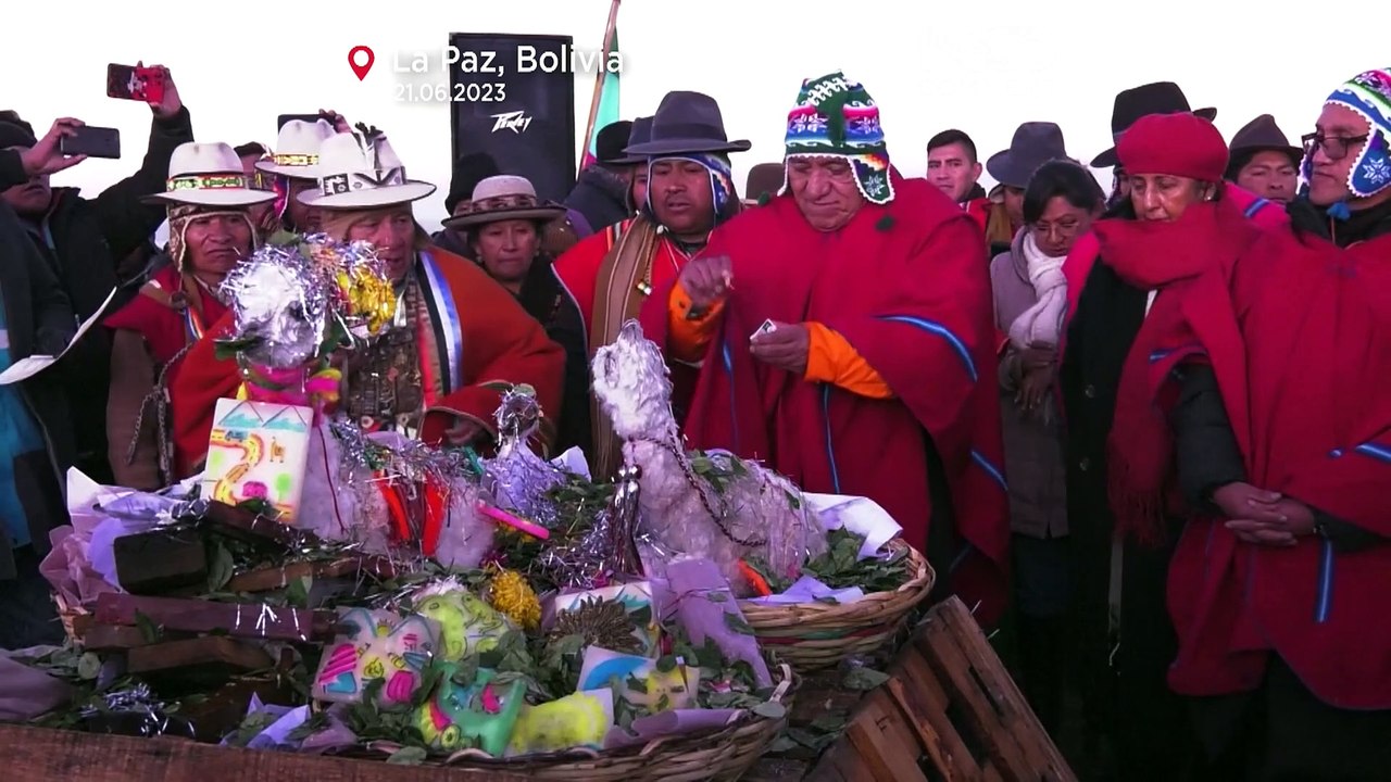 Willkommen 5531! Aymara in Bolivien feiern Neujahr