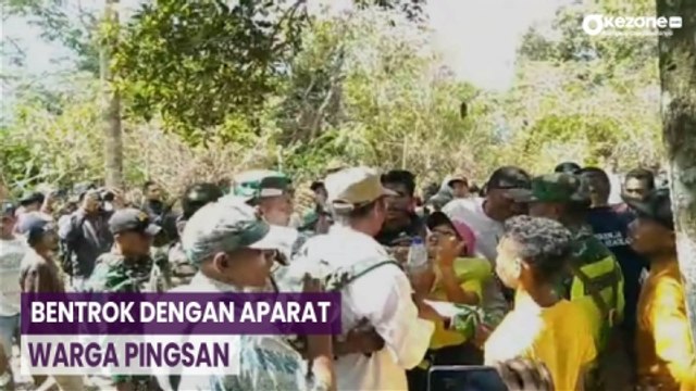 Tolak Proyek Geotermal, Sejumlah Warga Pingsan Bentrok dengan Aparat di Manggarai NTT