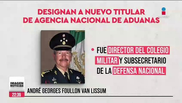 General André Foullon es nuevo director de Agencia Nacional de Aduanas