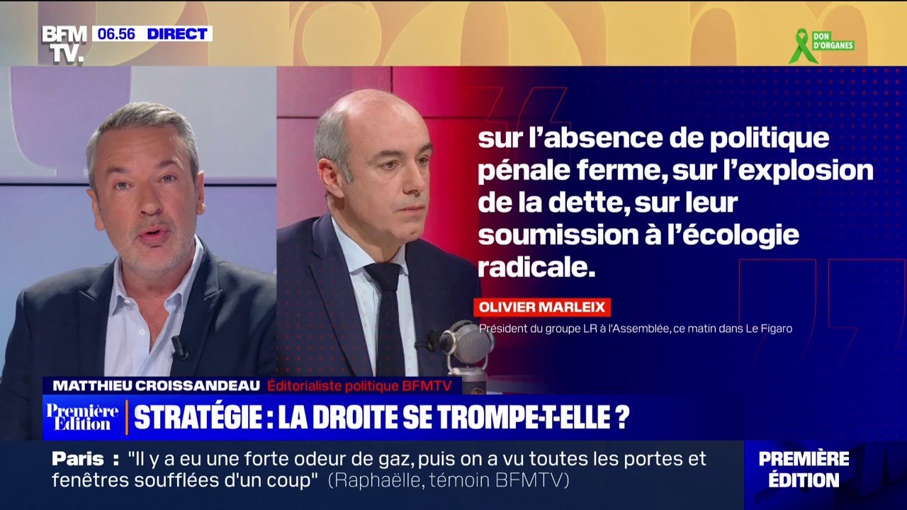 ÉDITO - "Idéologiquement, très peu de choses séparent Les Républicains de la majorité. On est dans la nuance, pas dans le clivage"