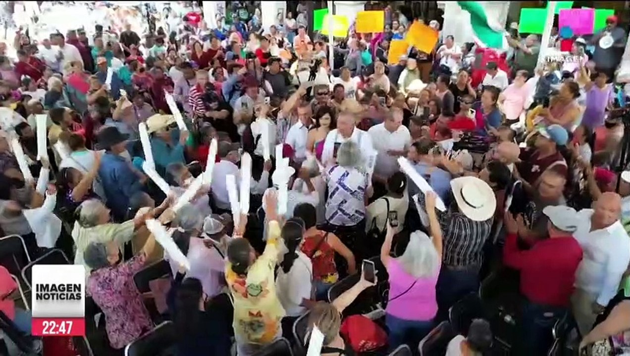 "Corcholatas" continúan con sus recorridos en México