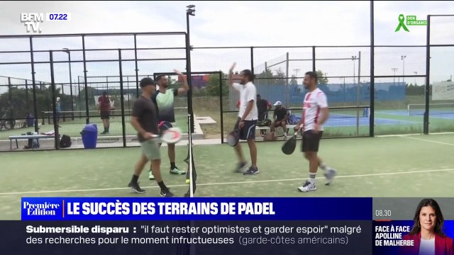 Le succès du padel, un sport de raquettes à mi-chemin entre le tennis et le squash