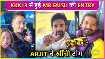 Mr. Faisu In CapeTown. Arjit Taneja Makes Fun Of Him, Aishwarya, Nyra, Dino Welcome Him | KKK13 BTS