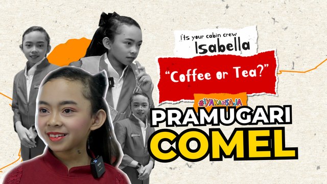 PRAMUGARI COMEL ALA AWAN DANIA | BK #IyakanSaja | BINTANG KECIL