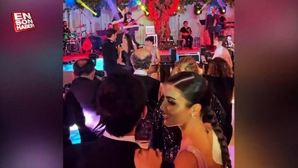 Hande Erçel ile Hakan Sabancı düğünde