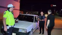 İnegöl'de polisin kediyle imtihanı kamerada