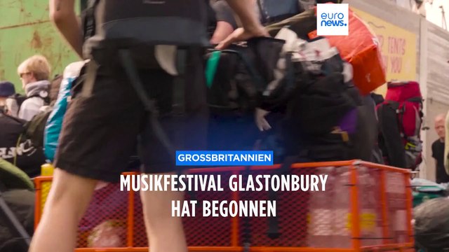 Glastonbury hat begonnen: 200.000 Musikfans freuen sich auf Guns N' Roses und Elton John