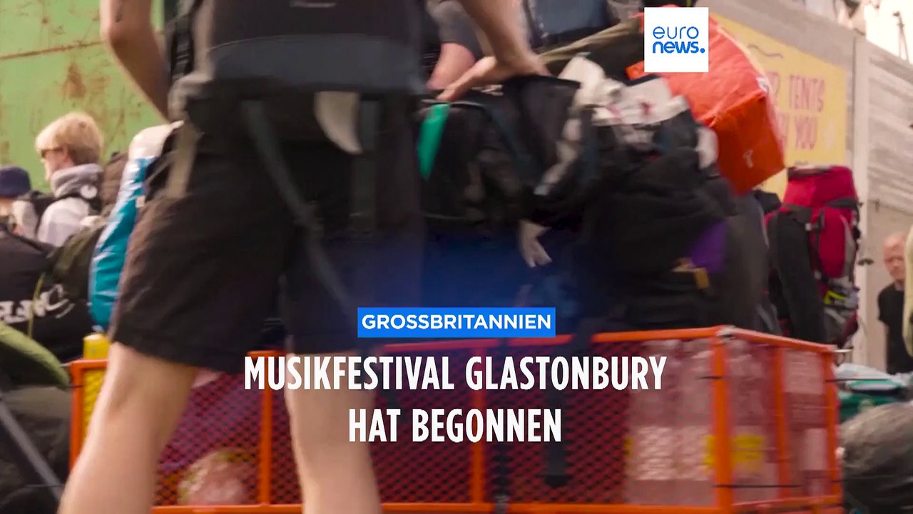 Glastonbury hat begonnen: 200.000 Musikfans freuen sich auf Guns N' Roses und Elton John