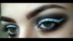 BLACK Eye Smokey Eyes + WHITE EYELINER Makeup Tutorial   TheQueenOfBeautyEnglishChannel ♥