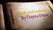 Najma Ditta Birmingham based makeup artist creating Eid special makeup tutorial