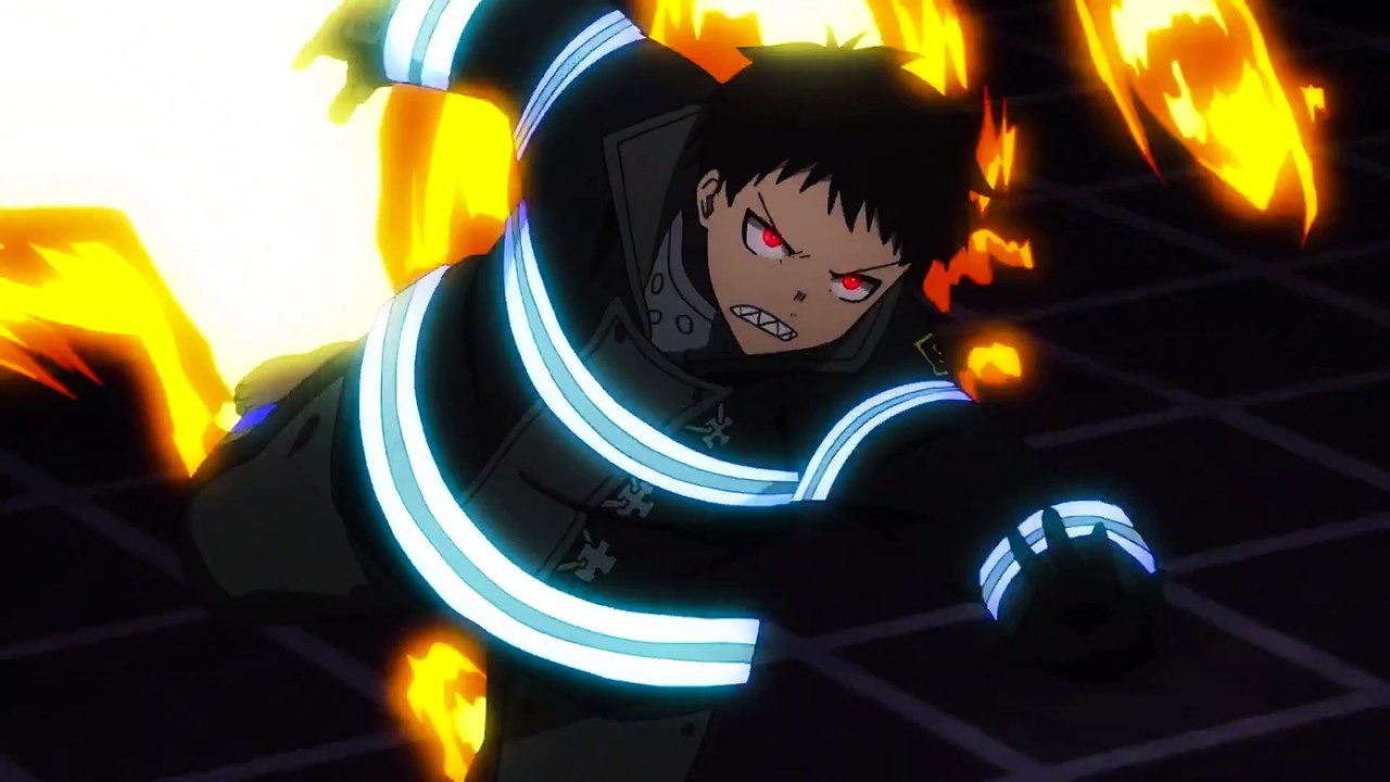AnimeTV チェーン on X: Burns and Joker 🔥 — Watch Fire Force on Crunchyroll!   / X