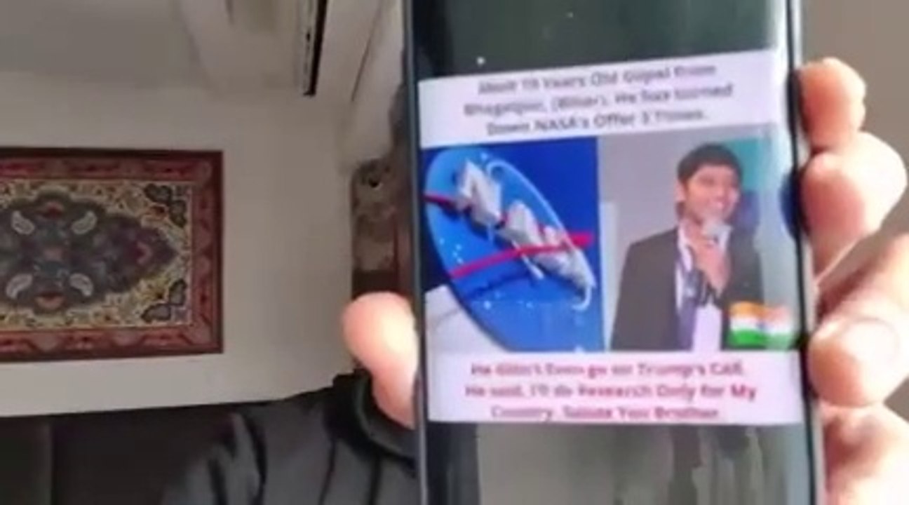 Do you know about India's youngest scientist just 19 years who refused NASA'S offer? Who made an alloy using we can even go to Sun!!