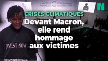 Réchauffement climatique : Vanessa Nakate impose une minute de silence au Sommet pour le pacte financier mondial