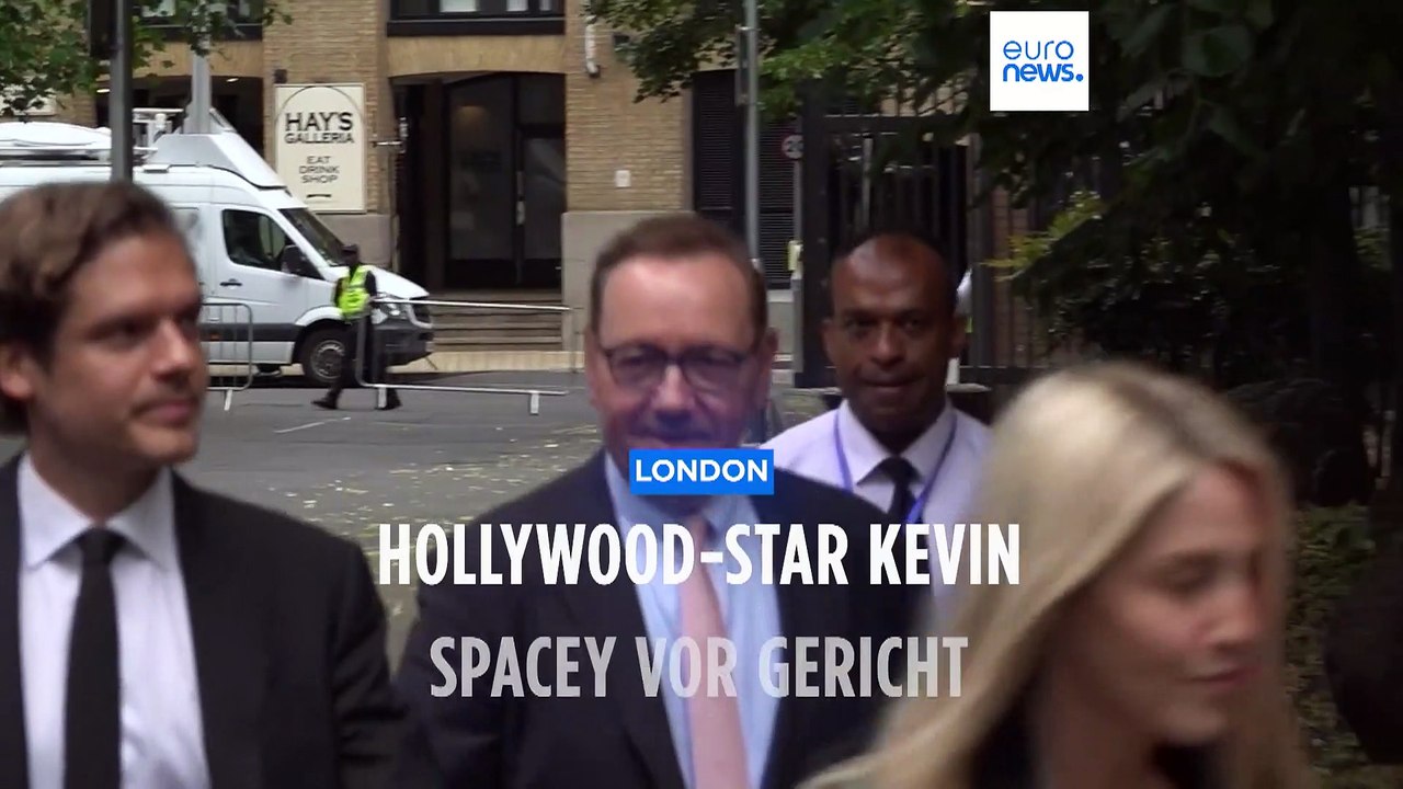 Sex-Vorwürfe: Hollywood-Star Spacey vor Londoner Gericht erschienen