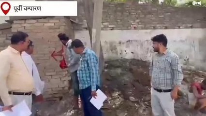 पूर्वी चम्पारण: मोतीझील में पानी बहाव को लेकर रतनपुर-चैलाहां नहर की पैमाइश शुरू