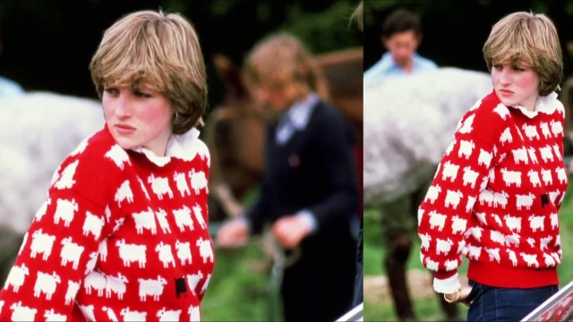 Le pull emblématique de la princesse Diana est mis aux enchères