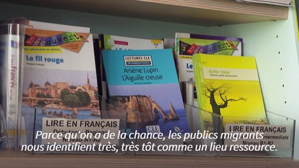 Les bibliothèques, nouveaux "refuges" des migrants