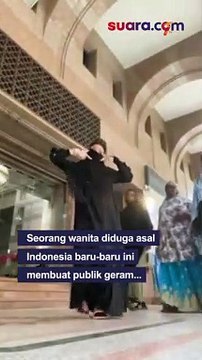 Viral! Diduga Jamaah Haji Asal Indonesia Joget Tiktok di Tanah Suci