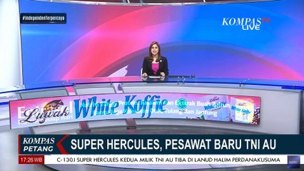 Pesawat C-130J Super Hercules Kedua dari Amerika Serikat Tiba di Bandara Halim Perdanakusuma
