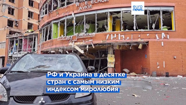 Россия и Украина вошли в десятку стран с самым низким индексом миролюбия