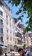 Sinop'ta bir pansiyonda çıkan yangın korkuttu