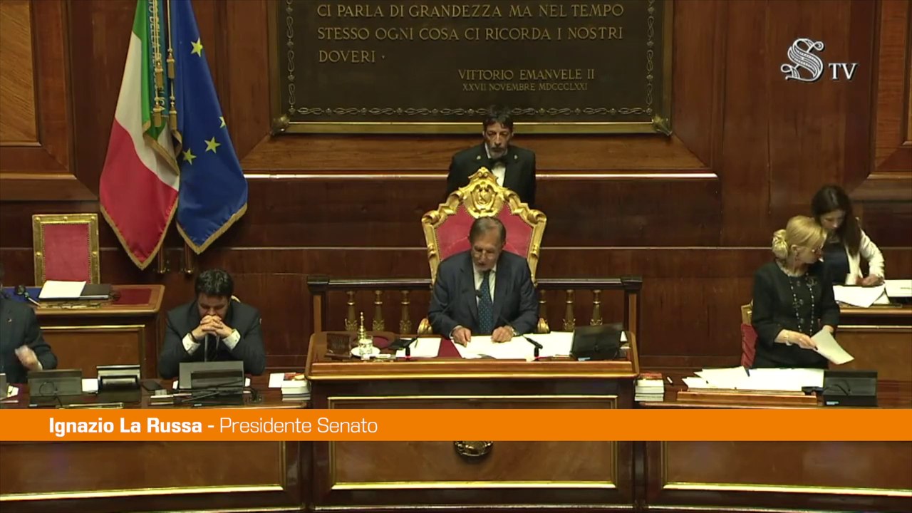 La Russa "Napolitano testimone di una cultura che si fa politica"