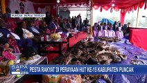 Warga Hadiri Pesta Rakyat HUT ke-15 Kabupaten Puncak Papua Tengah