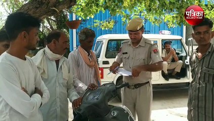 दुर्घटना में बाईक पर सवार दादी की हुई मौत