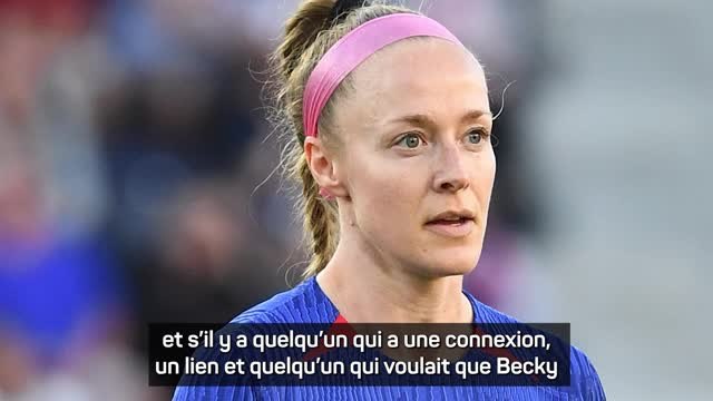 États-Unis - Andonovski : Becky va nous manquer sur le terrain et en dehors
