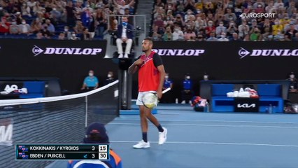 Du grand spectacle et un immense bonheur : le résumé du sacre de Kyrgios et Kokkinakis