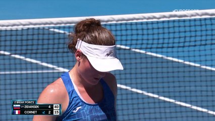 Cornet a tout renversé : les temps forts de sa victoire épique contre Zidansek