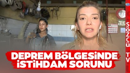 Deprem Bölgesinde İstihdam Sorunu! Hasarlı da Olsa Açılan Dükkanlar Eleman Bulamıyor