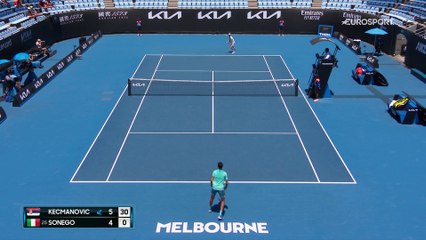 Il sera le prochain adversaire de Monfils : Kecmanovic, qualifié après sa victoire face à Sonego