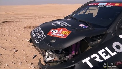 "J'ai pris plus de risques que d'habitude" : revivez en vidéo les crashs de Chicherit et Vanagas