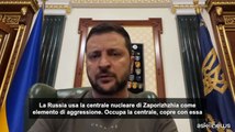 Zelensky avverte: Mosca valuta un attacco terroristico a Zaporizhzhia