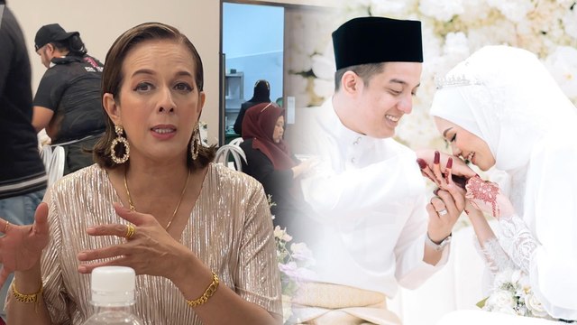 Impian anak Didie Alias bersanding pakai sut arwah Ridzuan tercapai, tajaan kahwin RM500K