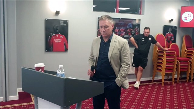 Crawley Town boss Scott Lindsey reacts to League Two fixture list live