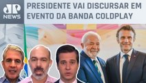 Lula viaja para a França e deve ter encontro com Macron; Schelp, d'Avila e Beraldo analisam