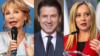 Lilli Gruber inchioda Giuseppe Conte quante balle su Meloni