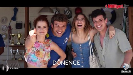 'Dönence'nin kamera arkası görüntülerinde eğlenceli anlar